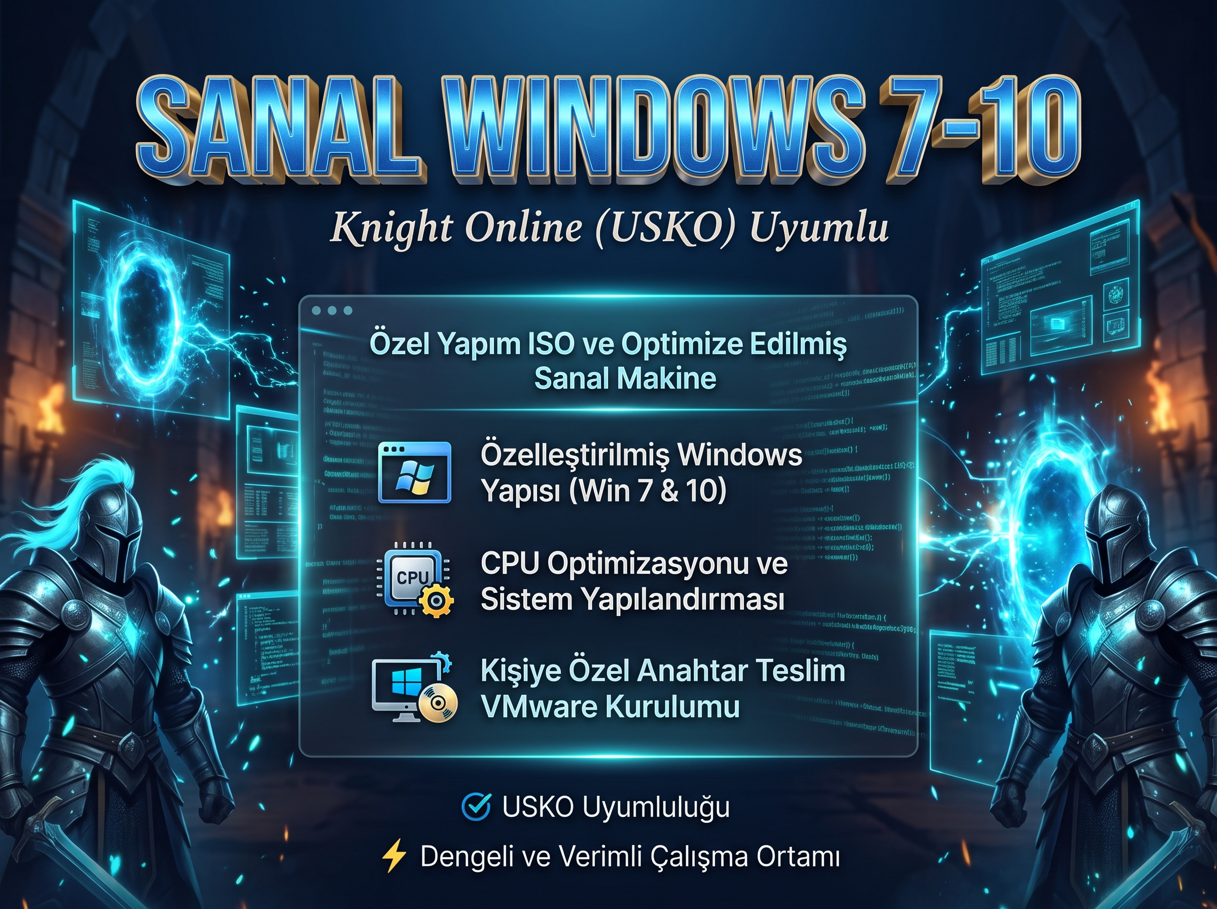 Sanal Windows 7-10